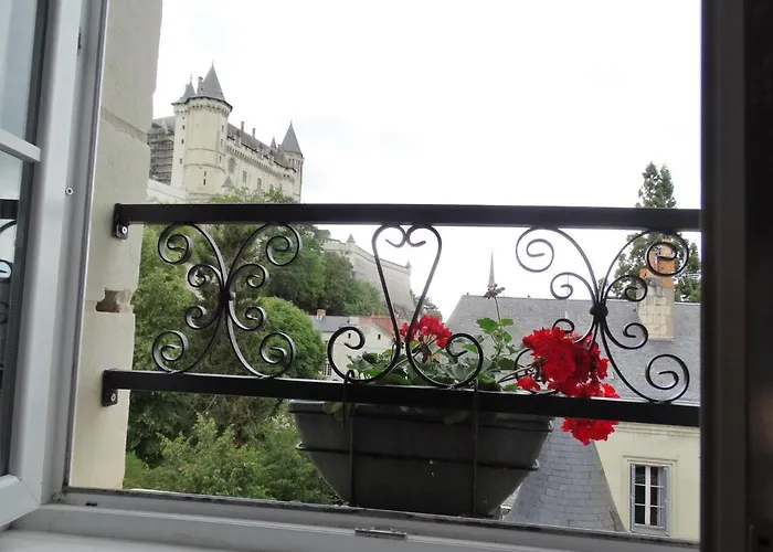 Vue Splendide Sur Chateau